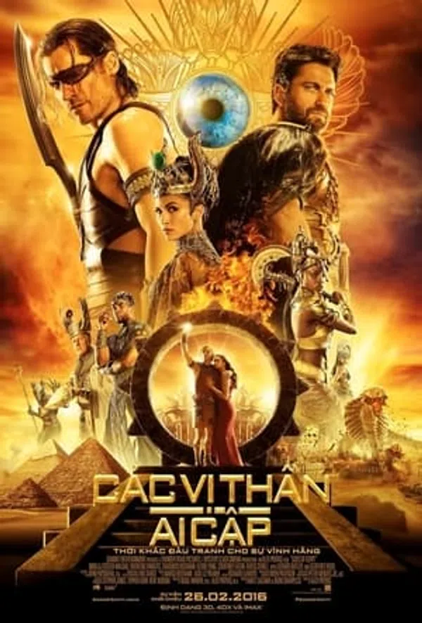 Xem Phim Các Vị Thần Ai Cập Vietsub HD Online