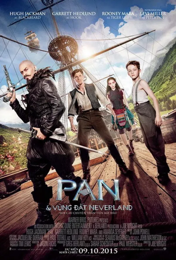Xem Phim Pan và Vùng Đất Neverland Vietsub HD Online