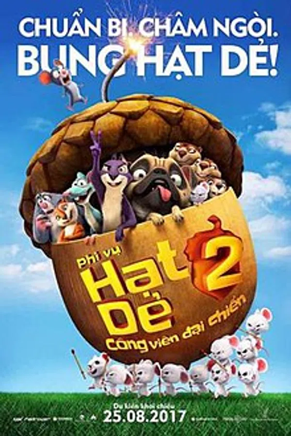 Xem Phim Phi Vụ Hạt Dẻ 2: Công Viên Đại Chiến Vietsub HD Online